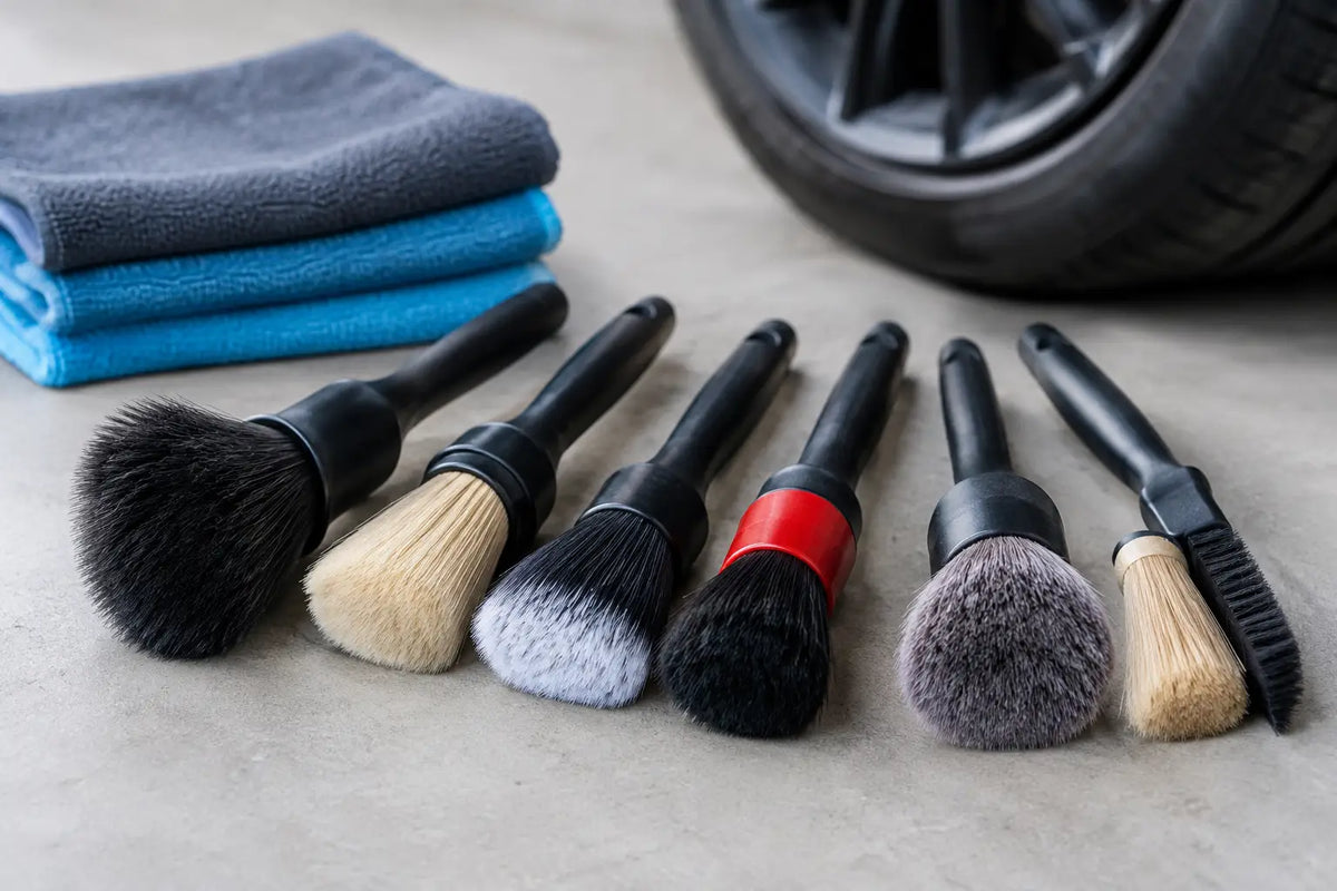 Detailing Brush Selection Guide for Every Surface