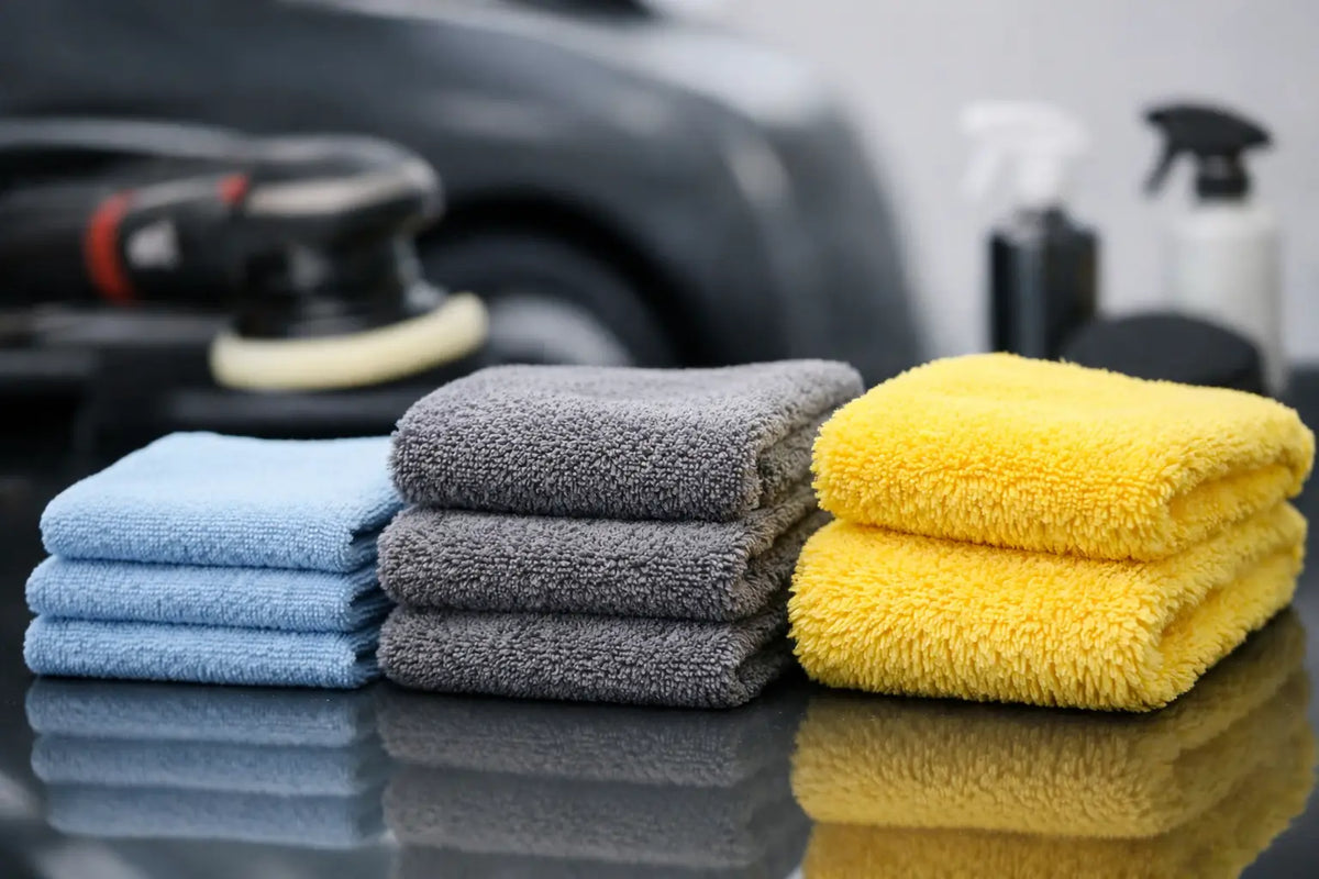 Microfiber GSM Comparison for Better Detailing