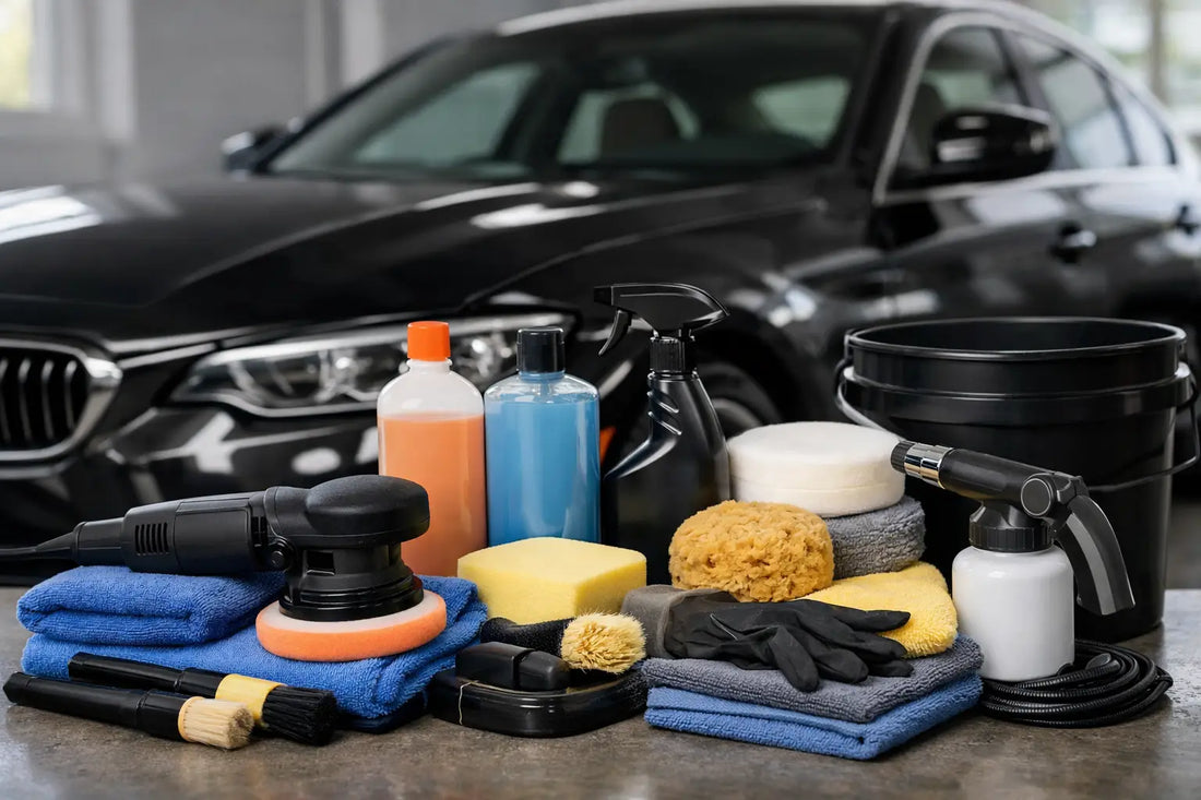Supplies Needed to Detail a Car
