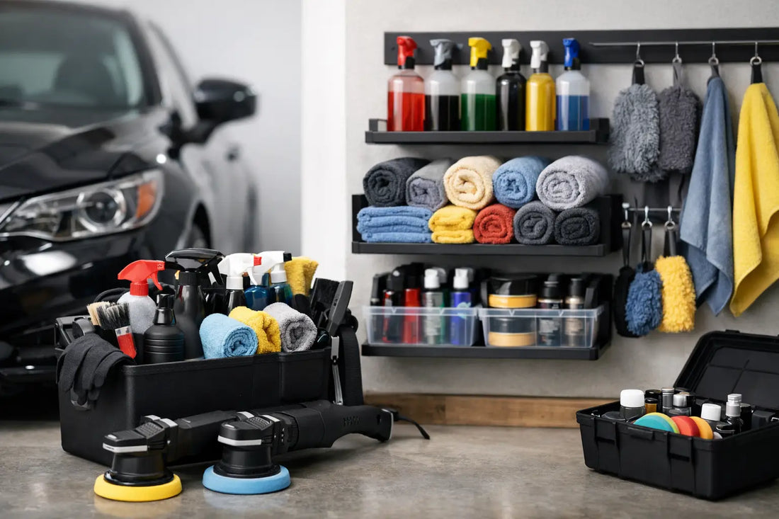 How to Organize Car Detailing Supplies
