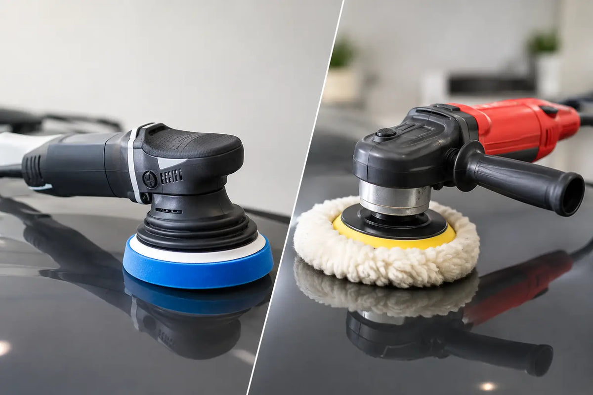 DA Versus Rotary: Which Polisher Should You Use?