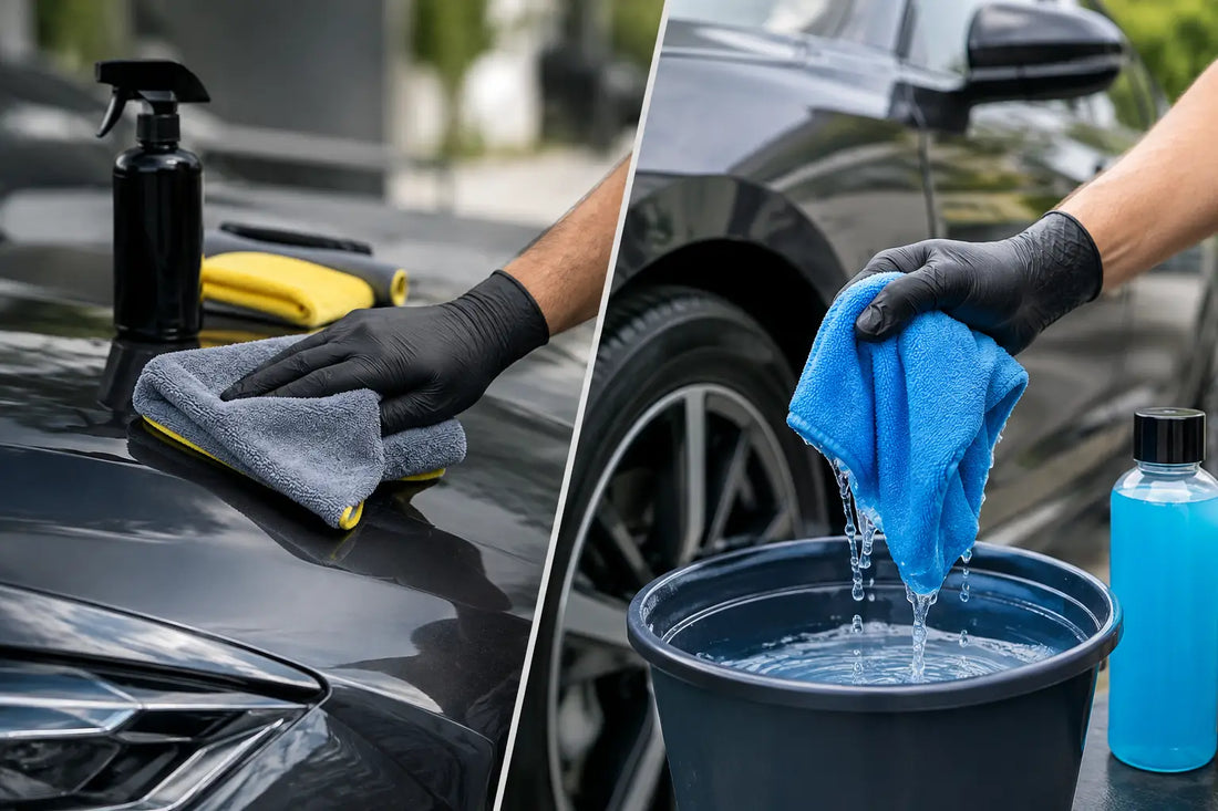 Waterless Wash vs Rinseless Wash Compared