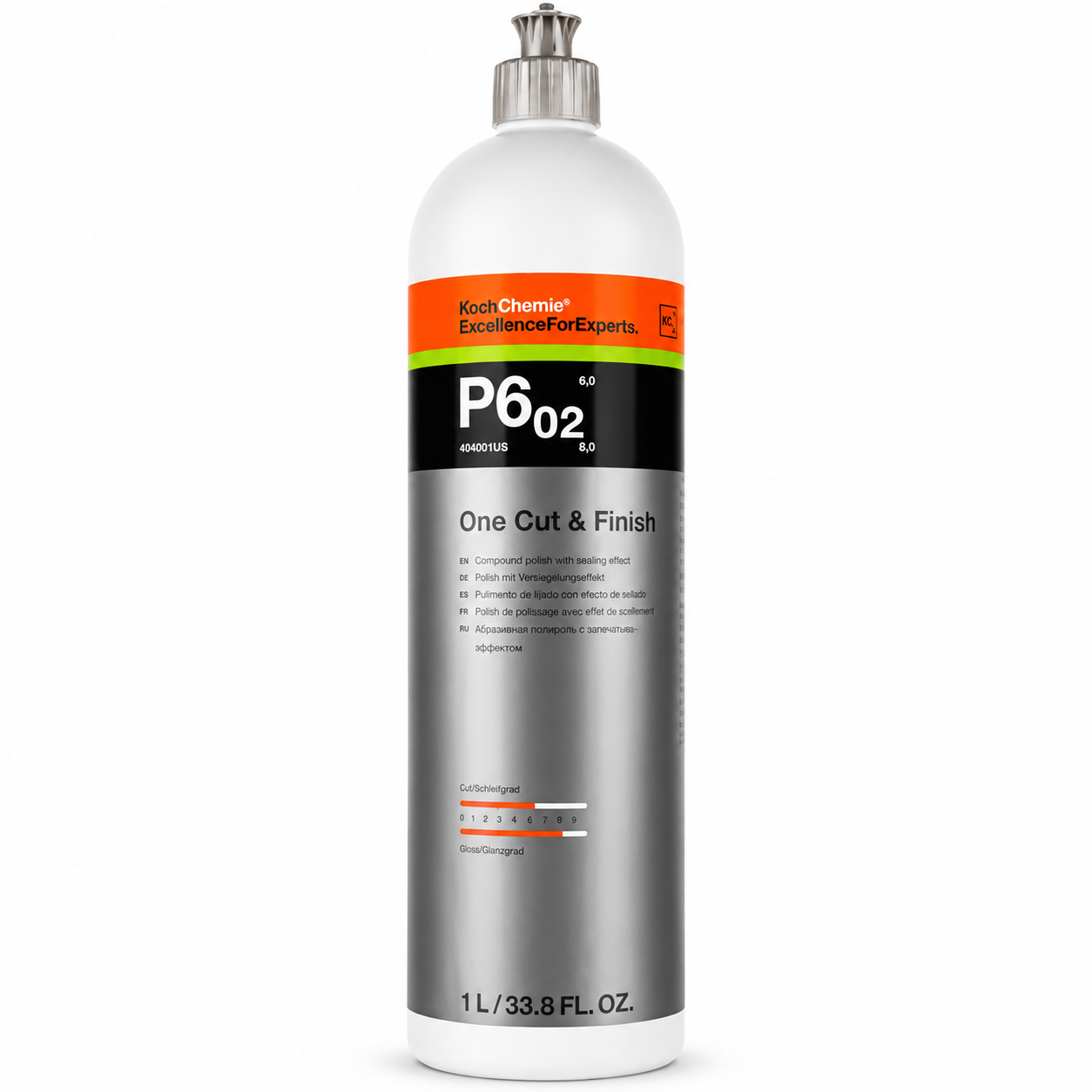 Koch Chemie P6o2 One Cut & Finish Compound 1 Liter