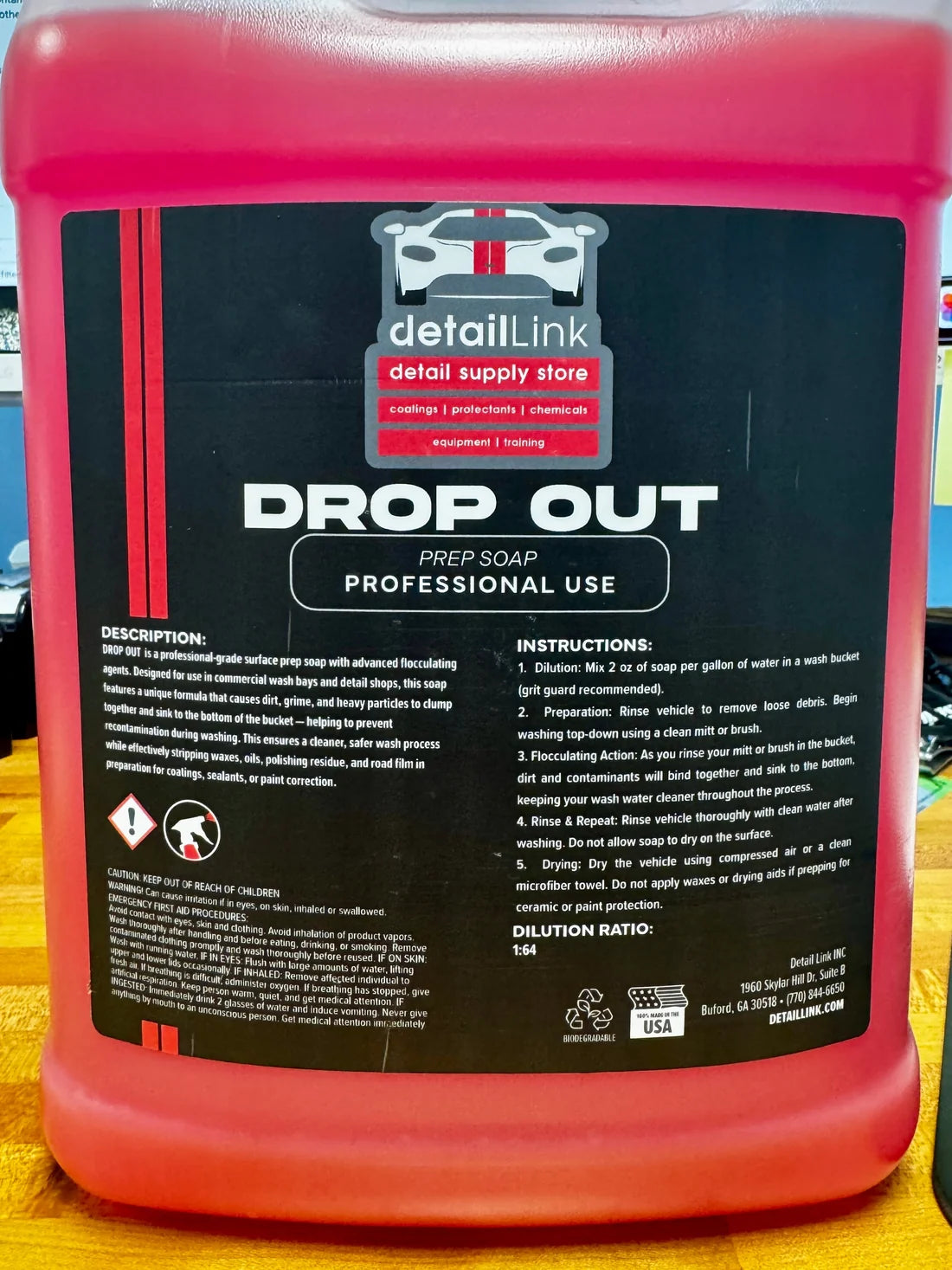 Dropout Soap 1 Gallon