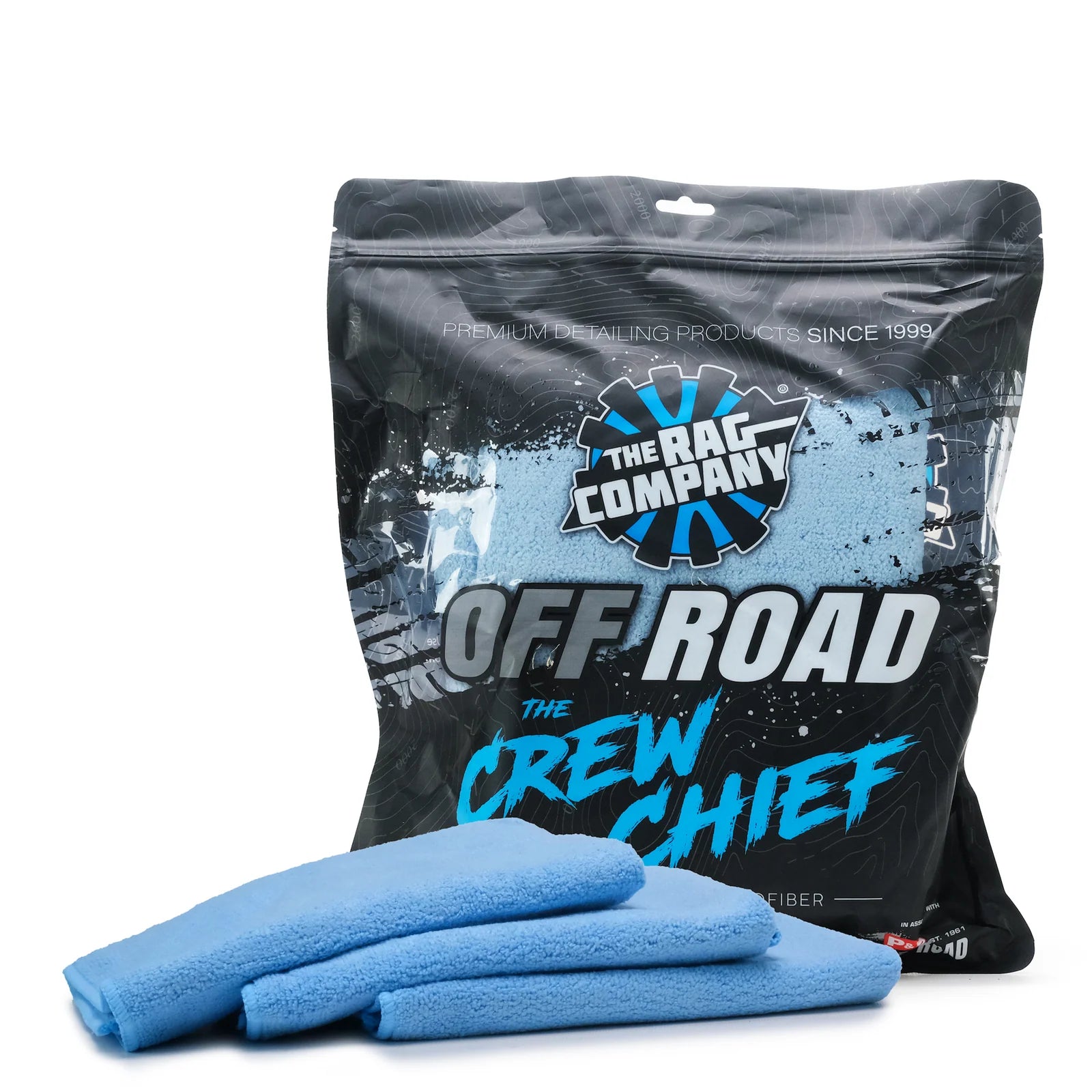 The Rag Company Off Road Crew Chief 16" x 27" buffing towels
