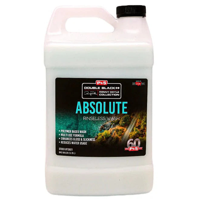 Gallon container of Absolute product with a label on a white background