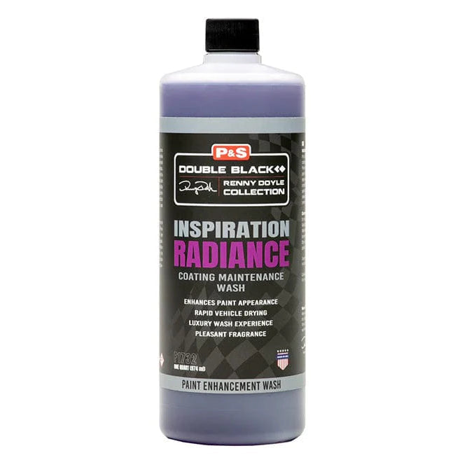 Bottle of DWS Coating Maintenance Wash on a white background