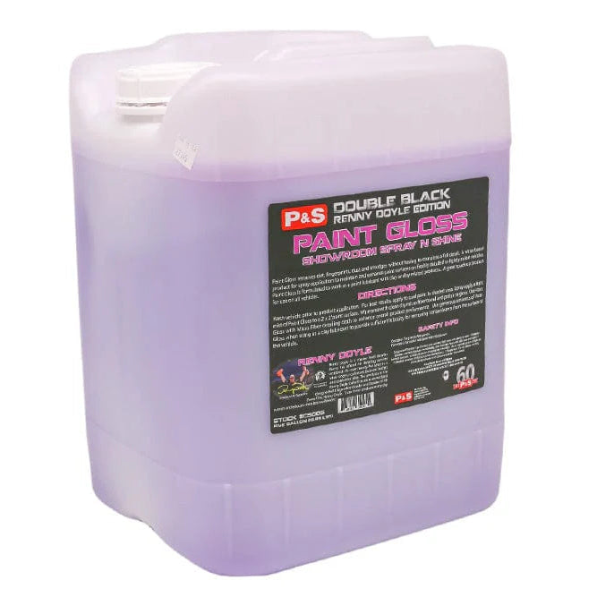 Purple container with a label on a white background